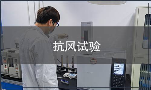抗風試驗